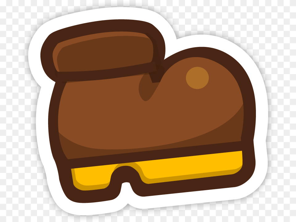 Paper Mario Jump Sticker, Bread, Food, Toast Free Png
