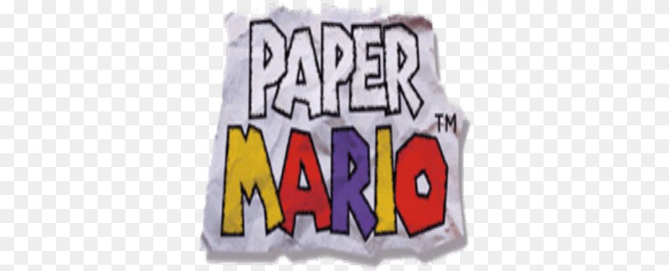 Paper Mario Logo Roblox Paper Mario Logo, Banner, Text, Home Decor, Clothing Png Image