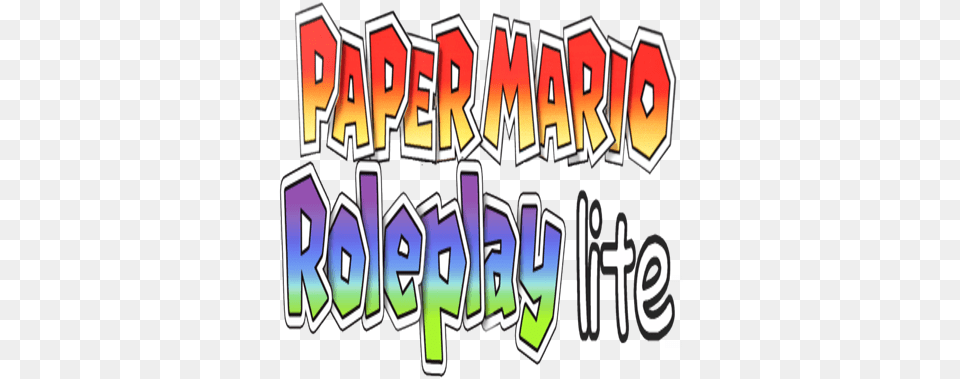 Paper Mario Roleplay Lite Logo Paper Mario Roleplay Lite, Art, Graffiti, Text, Dynamite Png