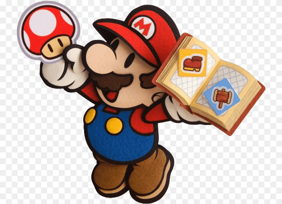 Paper Mario Sticker Star Artwork, Game, Super Mario, Baby, Person Free Png