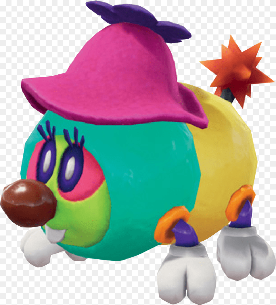 Paper Mario Wiggler Angry, Clothing, Hat Free Transparent Png