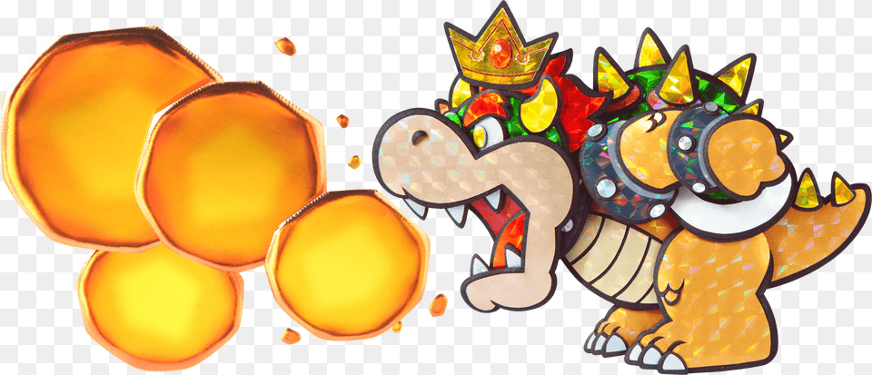 Paper Mario Wiki Paper Bowser Sticker Star, Food, Fruit, Plant, Produce Png