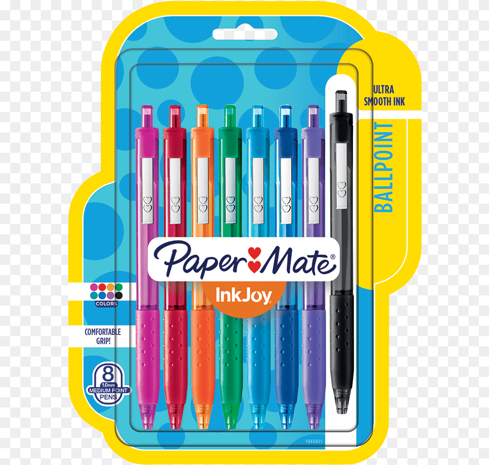 Paper Mate Inkjoy Retractable Ballpoint Pen Paper Paper Mate Inkjoy, Cosmetics, Lipstick Free Png