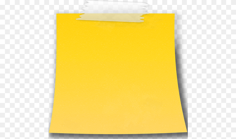 Paper Note Adhesive Tape Yellow Sticky Note, Text, Towel Free Transparent Png