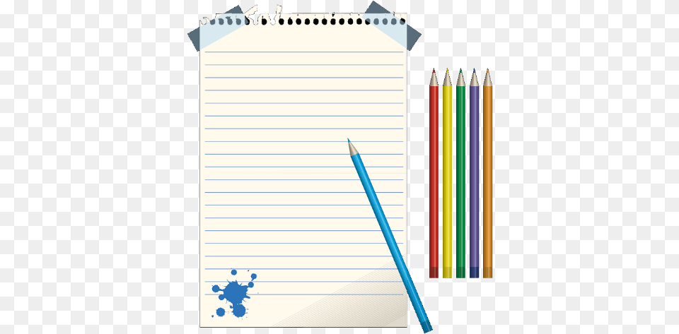 Paper Note Pencil Object Ftestickers Graphic Design Free Png Download