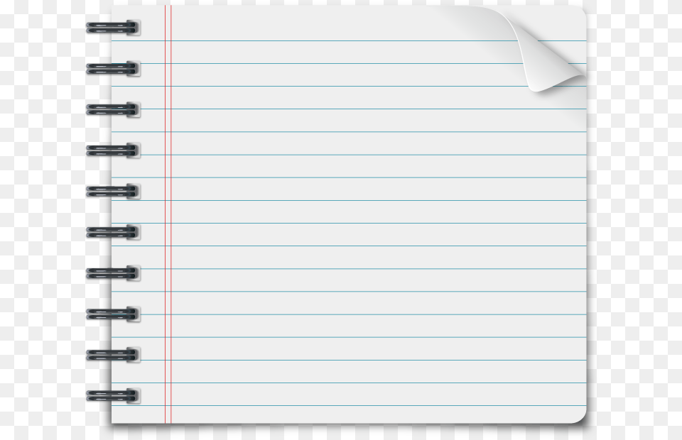 Paper Notebook Horizontal, Page, Text, Diary Free Png