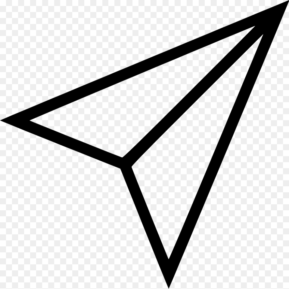 Paper Plane, Triangle, Bow, Weapon, Arrow Free Transparent Png