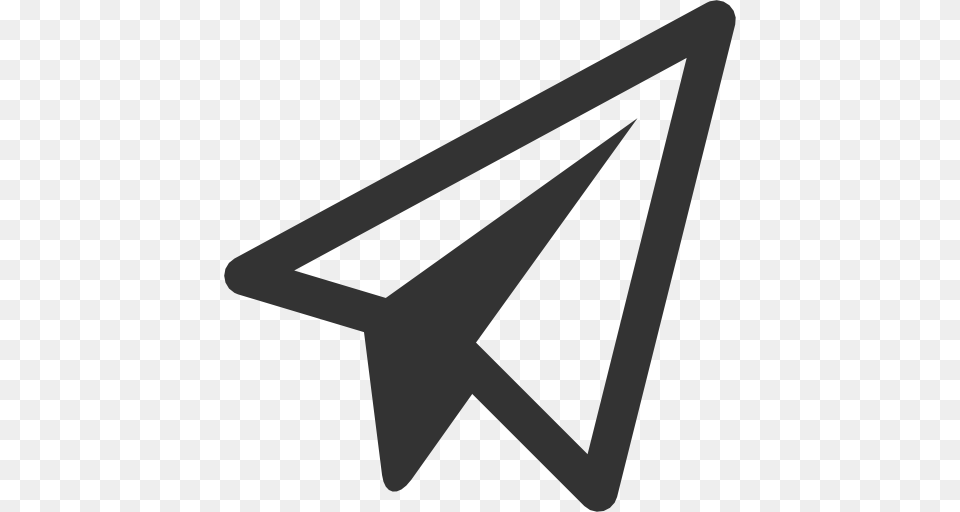 Paper Plane, Triangle, Arrow, Arrowhead, Weapon Png Image