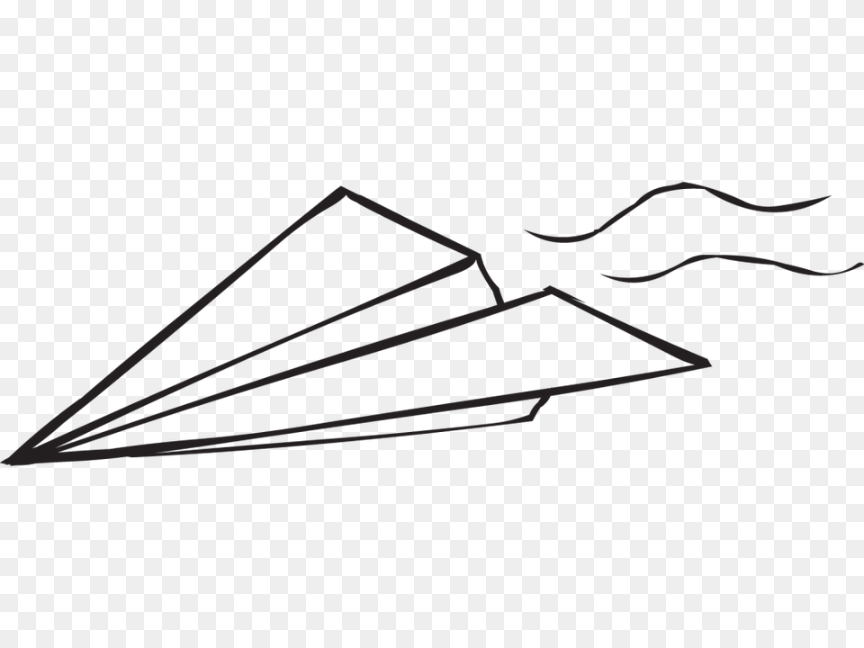 Paper Plane, Weapon, Arrow, Toy, Bow Png