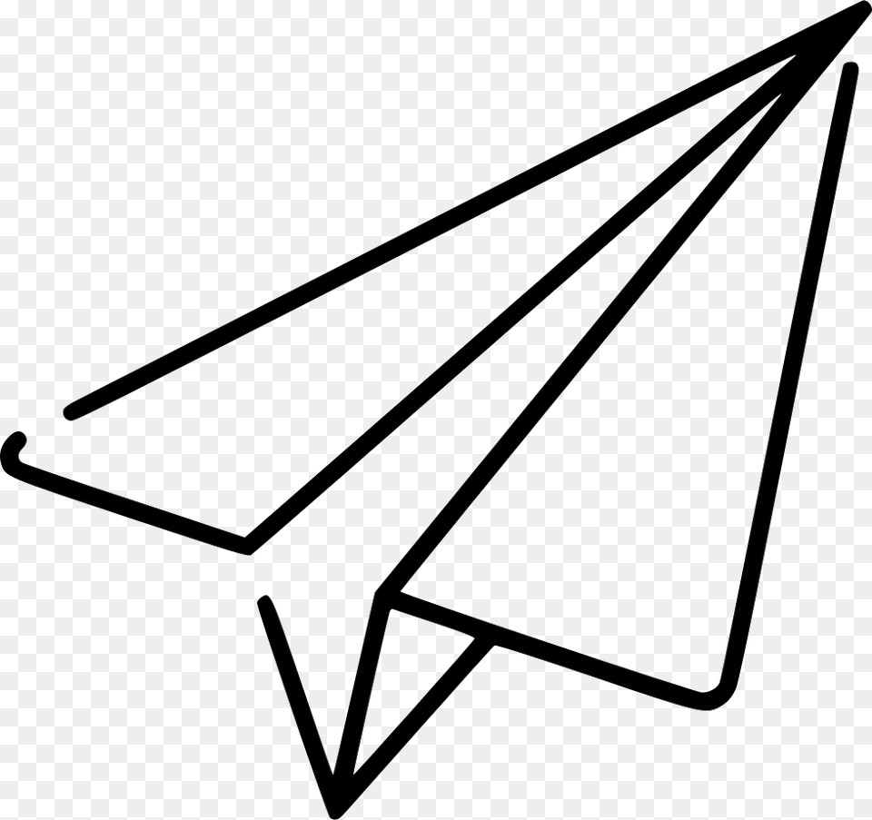 Paper Plane Icon Bow, Weapon Free Png Download