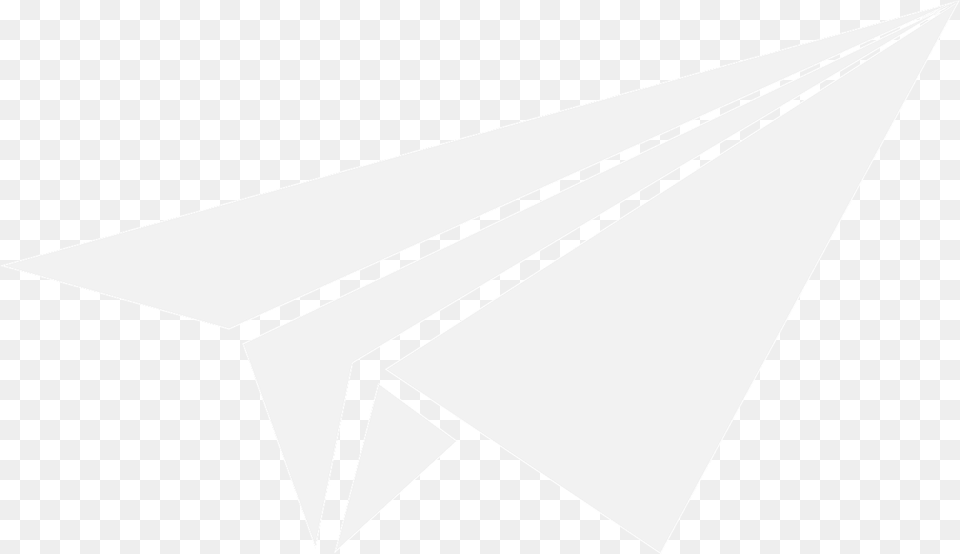 Paper Plane White Icon, Art, Origami Png Image
