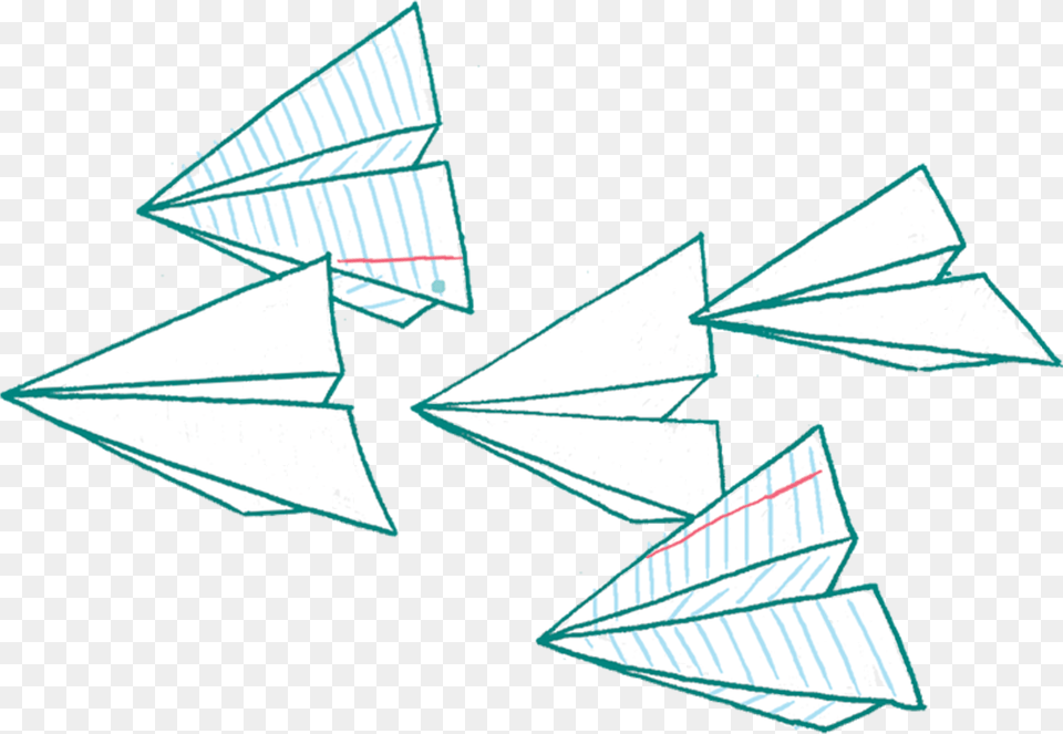 Paper Planes Origami Drawing Paper Plane, Toy, Kite Free Png Download