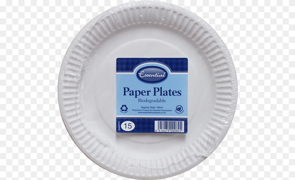 Paper Plates White 18cm 15quots Vienkartines Popierines Lekstes, Food, Meal, Plate, Art Png Image