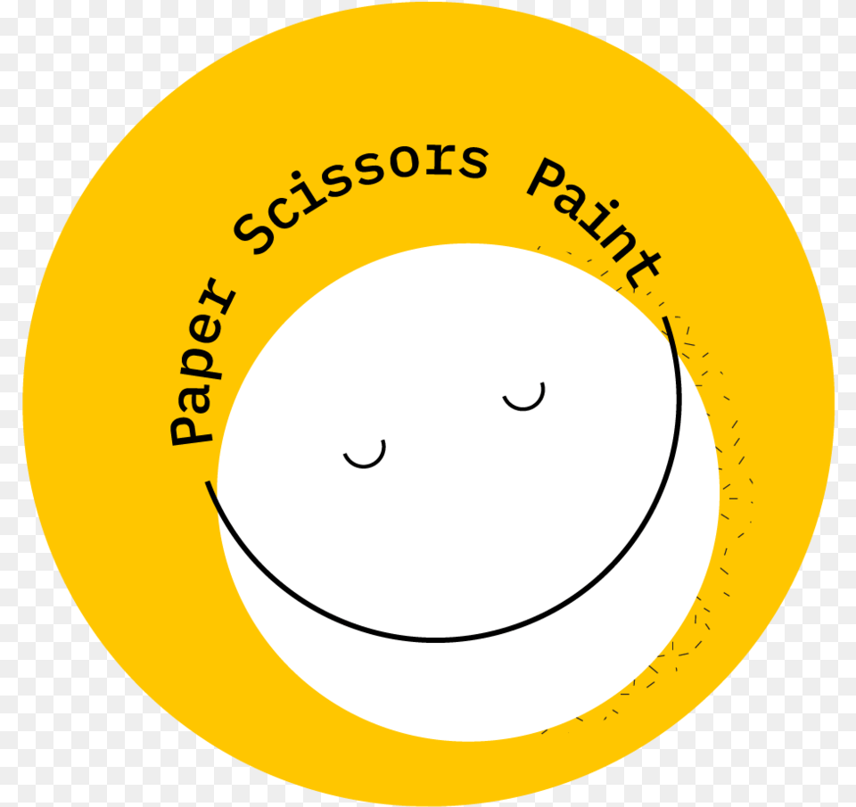 Paper Scissors Paint Kids Art Studio Circle, Disk, Face, Head, Person Png