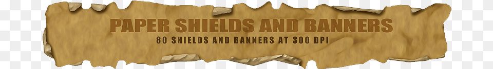 Paper Shields And Banners By Designfera Banner, Text, Wood Png Image