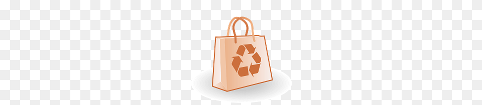 Paper Shopping Bag With Recycling Symbol, Accessories, Handbag, Shopping Bag Free Png Download