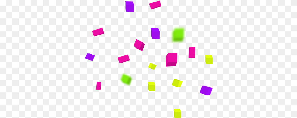 Paper Shredder Confetti Floating Confetti, Purple Free Png Download