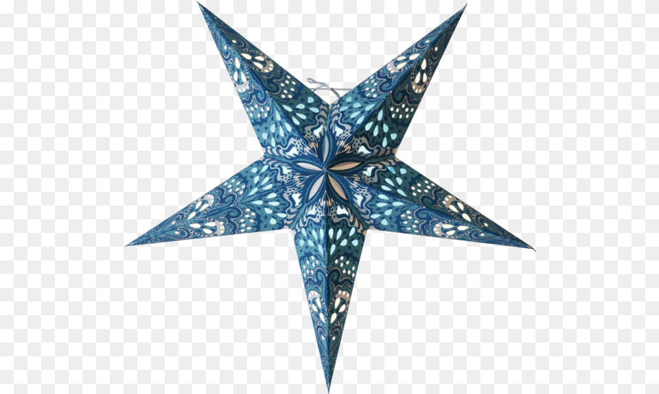 Paper Star Bright Star Lantern Blue, Star Symbol, Symbol, Accessories, Blade Png