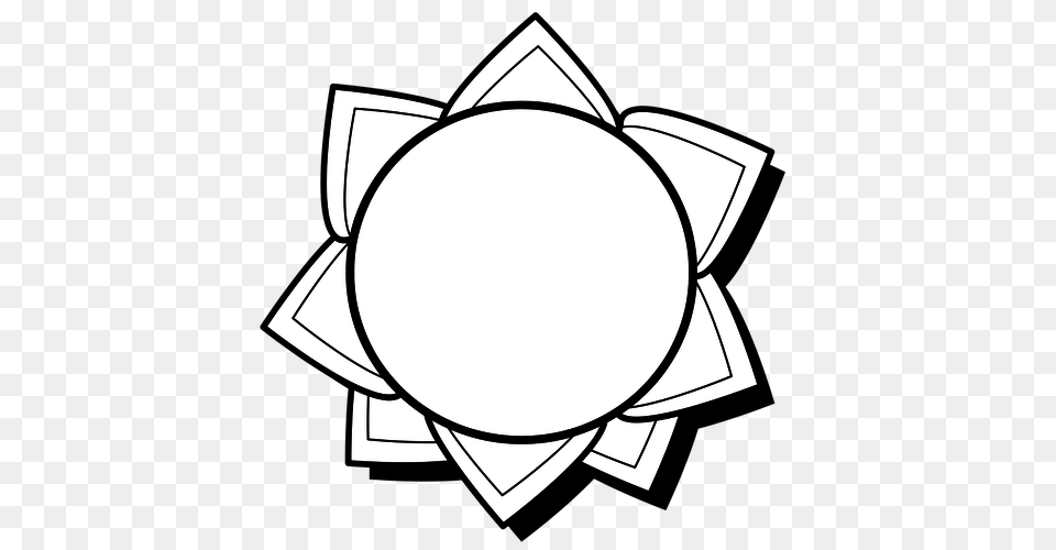 Paper Sun Vector Drawing, Symbol, Emblem Png Image