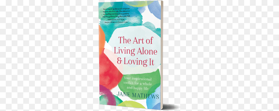 Paperback Book Small Spine Mockup Covervault The Art Of Living Alone And Loving It Your Inspirational, Advertisement, Poster, Publication, Novel Free Png