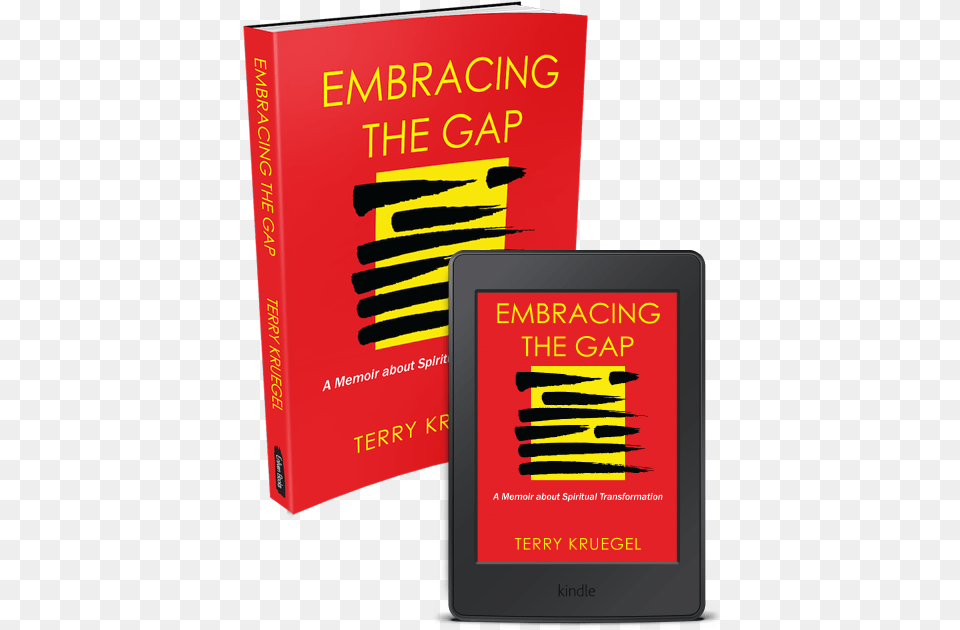 Paperbacknkindle New Gigantpl Embracing The Gap, Book, Publication, Computer, Electronics Png