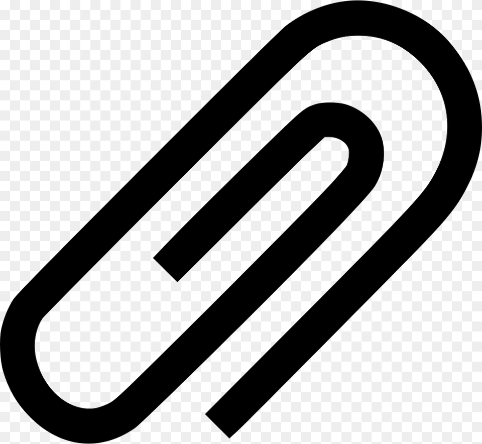 Paperclip, Symbol, Cutlery, Text, Fork Free Png Download