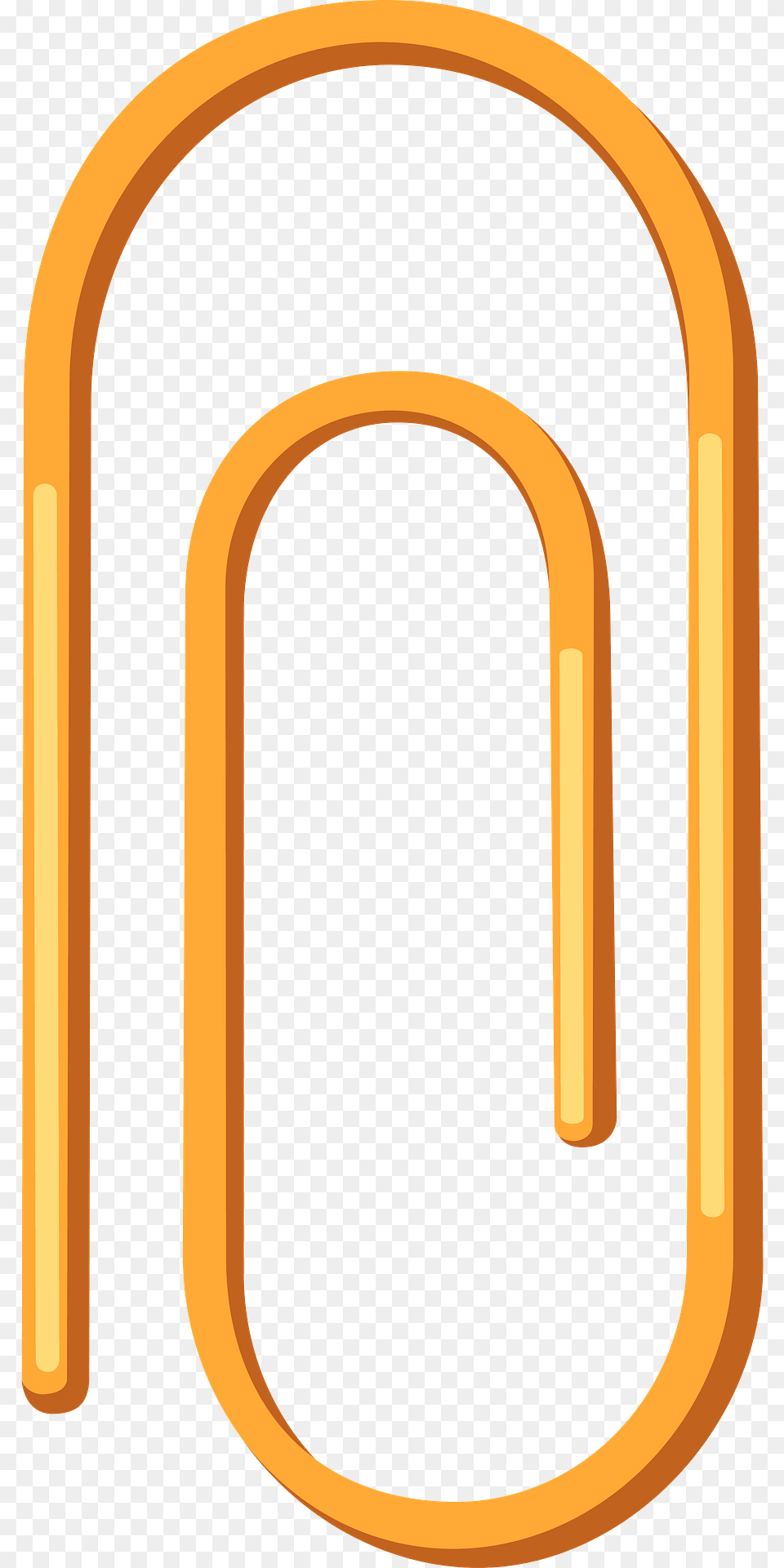 Paperclip Clipart, Brass Section, Horn, Musical Instrument Png