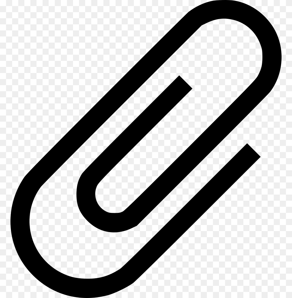 Paperclip Clipart Svg Clip Art, Symbol, Smoke Pipe, Text, Number Free Png