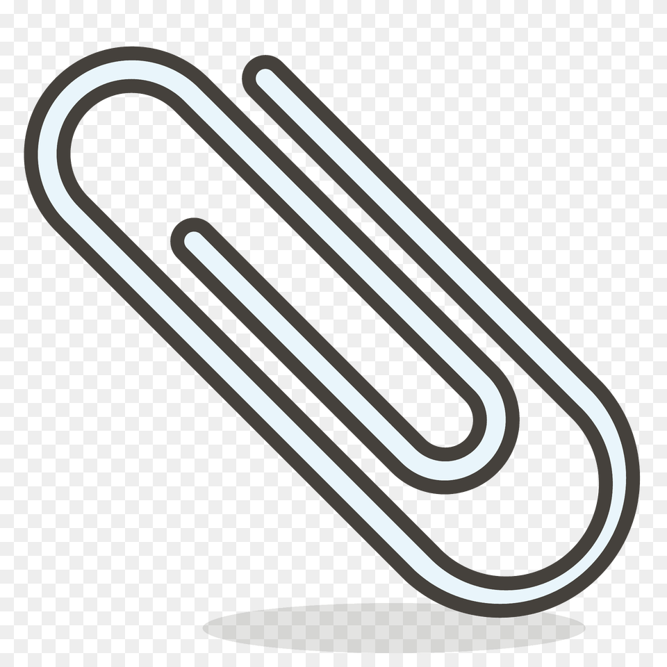 Paperclip Emoji Clipart, Smoke Pipe, Cutlery, Brass Section, Horn Free Png