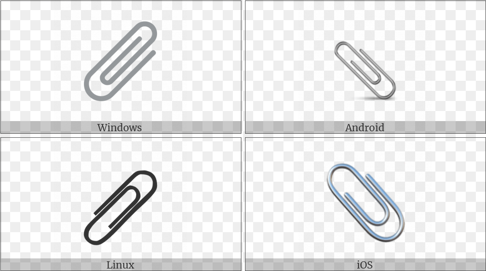 Paperclip On Various Operating Systems, Cutlery, Light, Fork Png