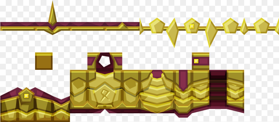 Papercraft Gold Armor Texture Png