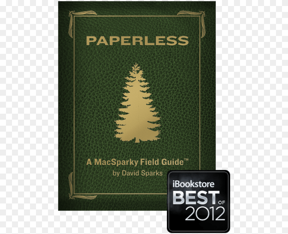 Paperless U2014 Macsparky Christmas Tree, Book, Plant, Publication, Advertisement Free Png Download