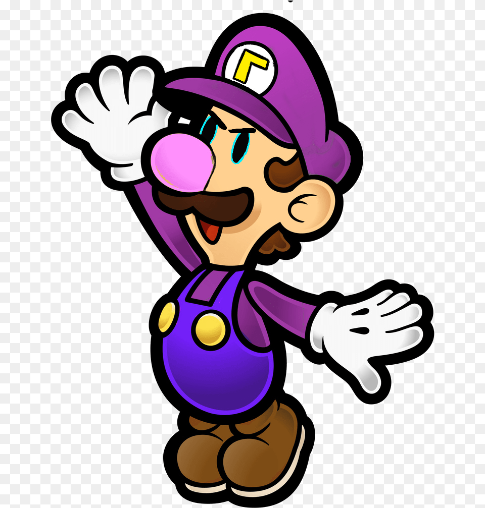 Papermario Paper Mario And Luigi, Purple, Baby, Person, Face Free Transparent Png