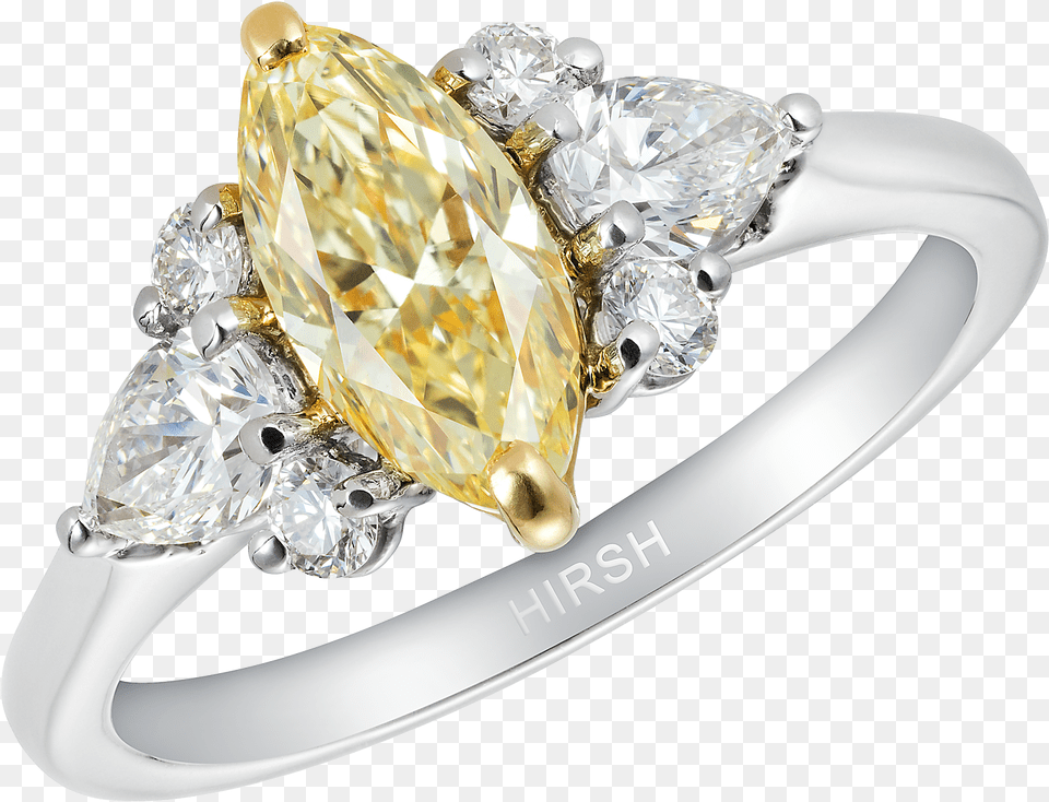 Papillon Yellow Diamond Ring, Accessories, Gemstone, Jewelry, Gold Png
