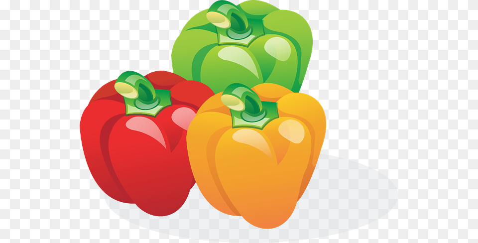 Paprika Red Orange Green Vegetables Food Peppers Clipart, Bell Pepper, Pepper, Plant, Produce Free Png Download