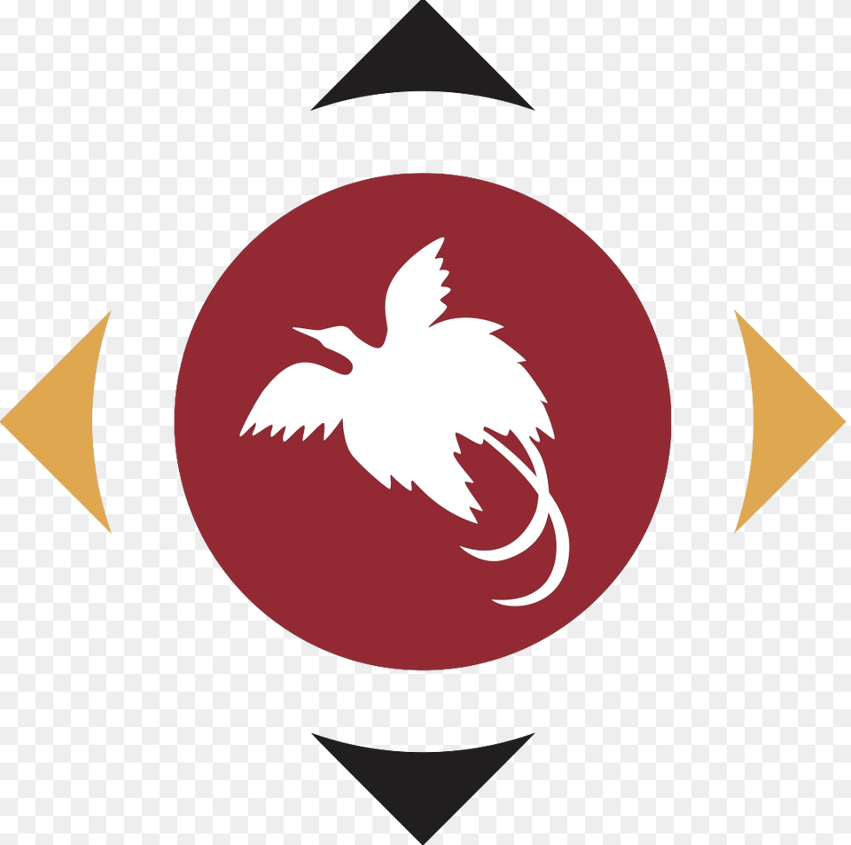 Papua New Guinea Flag, Logo, Emblem, Symbol Png Image