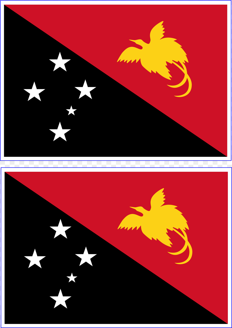 Papua New Guinea Flag Main Papua New Guinea Flag, Symbol Png Image