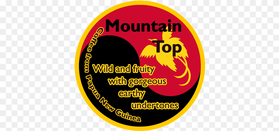 Papua New Guinea Mountain Top Coffee Papua New Guinea Flag, Advertisement, Poster, Logo, Disk Png