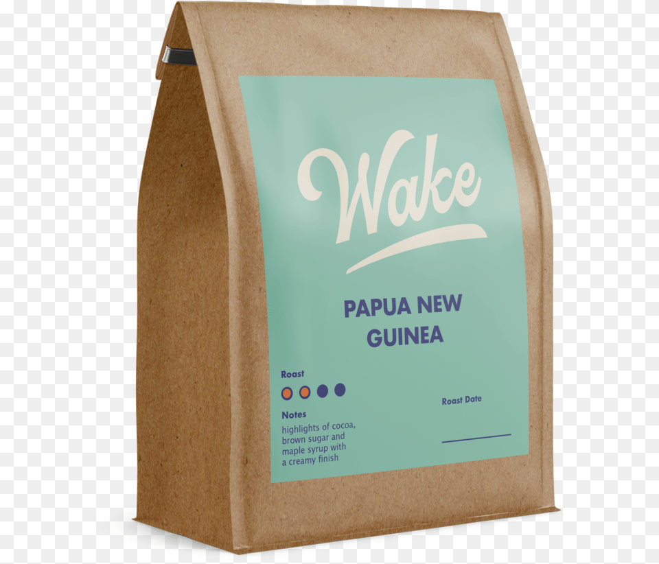 Papua New Guinea U2014 Wake Coffee Roasters Finish, Box, Cardboard, Carton Free Png Download