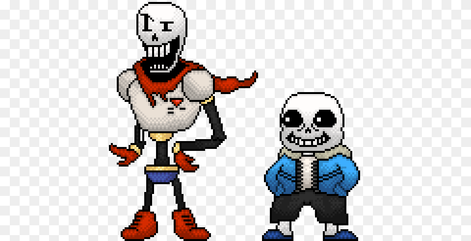 Papyrus And Sans Sans And Papyrus, Baby, Person Free Transparent Png