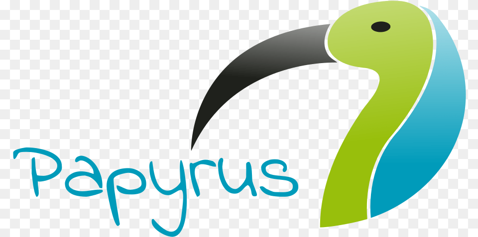 Papyrus Eclipse Papyrus Logo, Animal, Beak, Bird Png