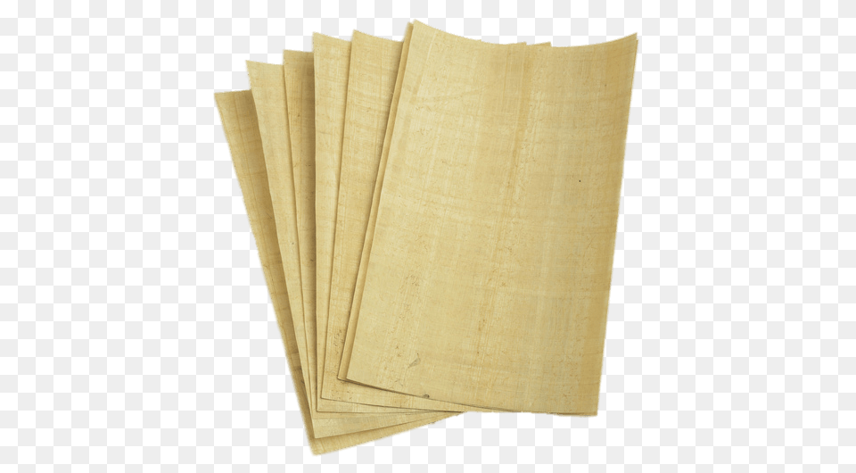 Papyrus Sheets, Home Decor, Linen, Plywood, Wood Free Png