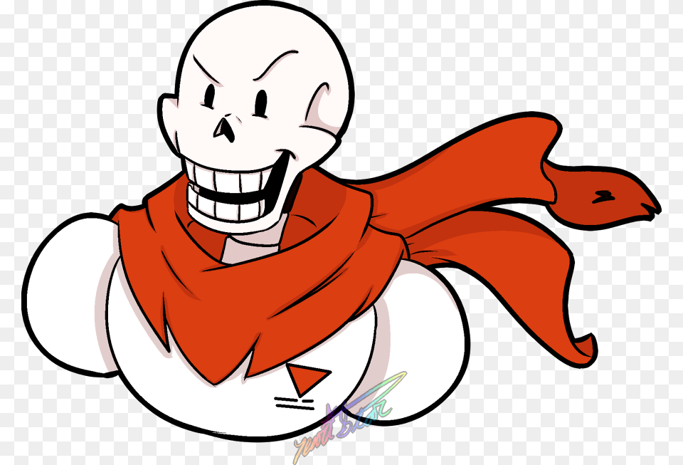 Papyrus Sticker Cartoon, Person, Clothing, Scarf, Face Free Png