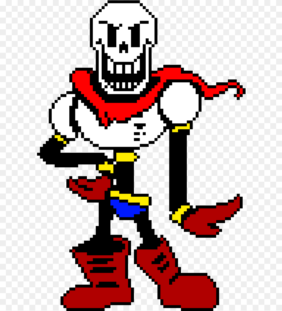 Papyrus Undertale, Qr Code Free Png Download