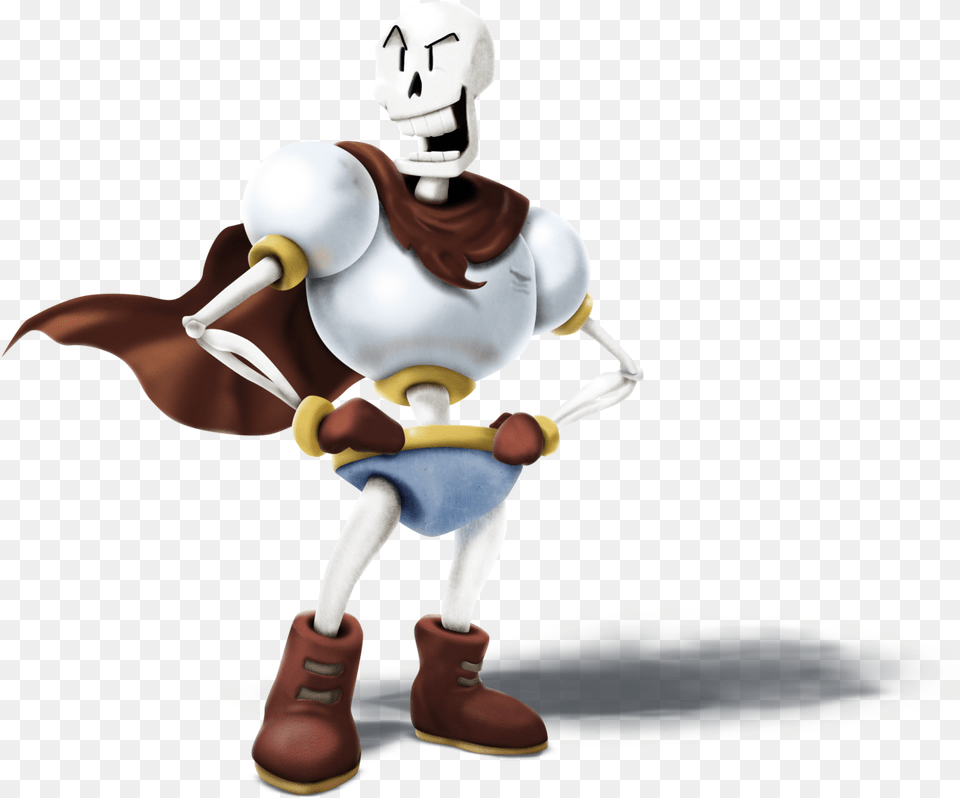 Papyrus Undertale Smashified, Person, People, American Football, Sport Free Transparent Png