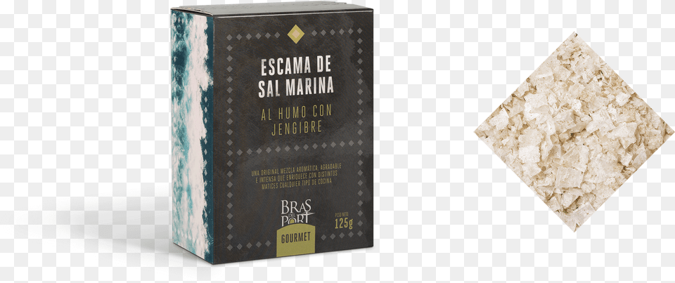 Paquete De Escama De Humo Jengibre De 125g Con Textura Box, Book, Publication Free Png