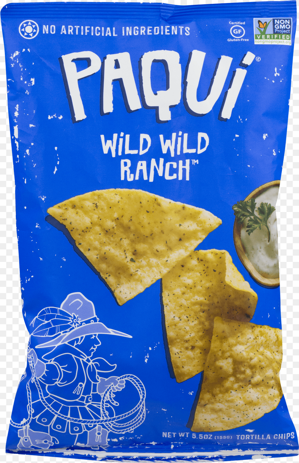 Paqui Tortilla Chips Paqui Wild Wild Ranch Tortilla Chips 1 Oz, Bread, Food, Snack, Pancake Free Png Download