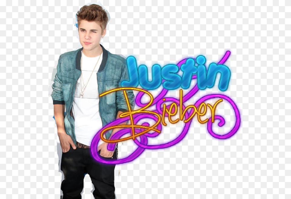 Para Fazer Capa De Justin Bieber Justin Bieber Logo, Clothing, Coat, Pants, Jacket Free Png Download