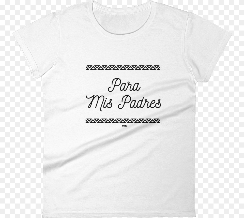 Para Mis Padres Shirt Woman Whiteclass Lazyload Active Shirt, Clothing, T-shirt Free Png