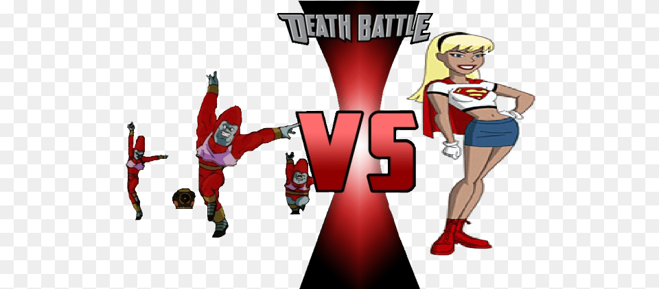 Para Para Brothers Vs Supergirl Kos Mos Smash Bros Ultimate, Book, Comics, Publication, Person Free Png